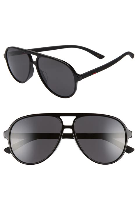 gucci men's aviator|gucci unisex aviator sunglasses.